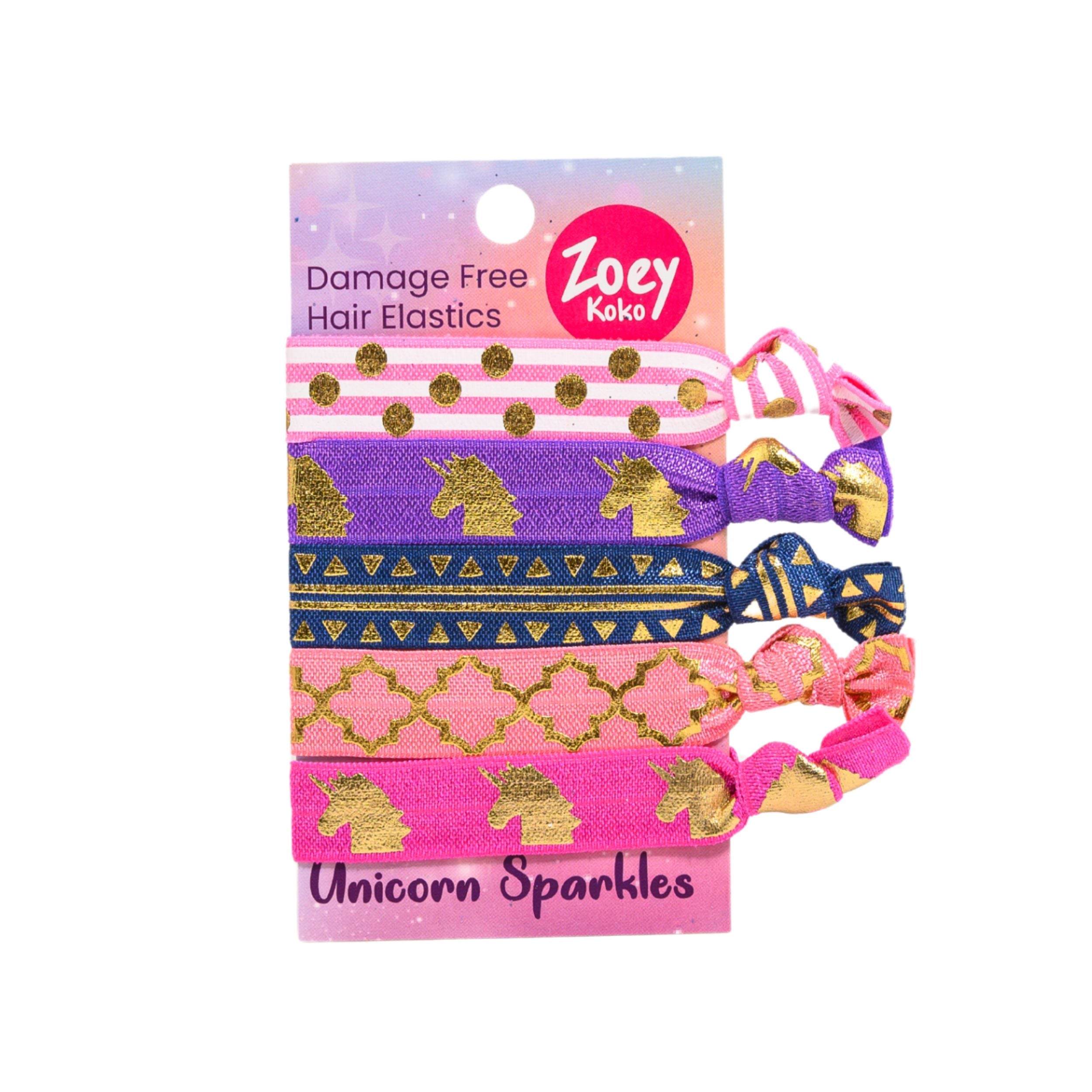 Unicorn Sparkles Hair Ties: Add Magical Flair to Your