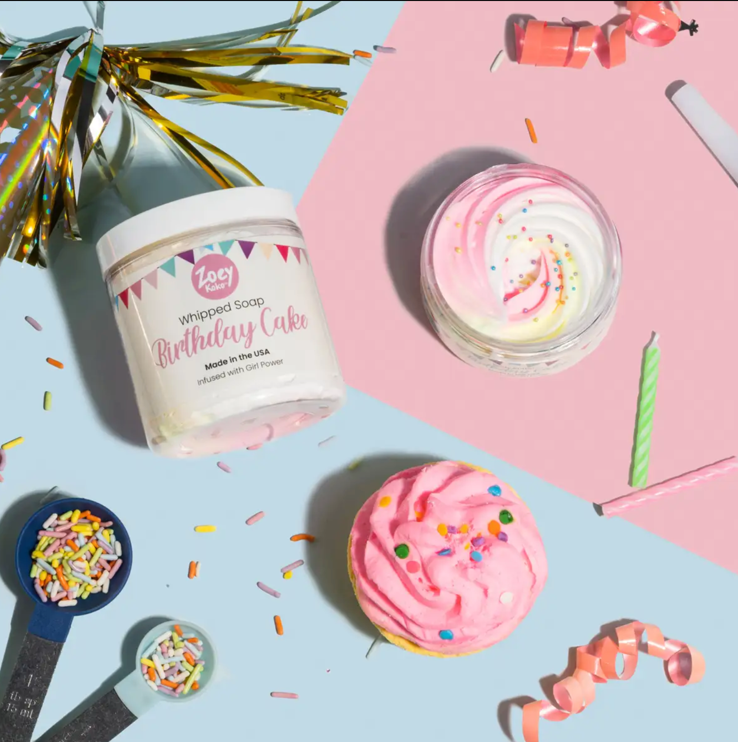 Luxurious Body Butter Infused with Birthday Cake Essence