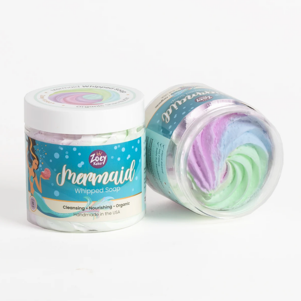 Mermaid Whipped Soap Jar - Luxurious Cleansing