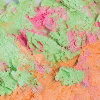 Luxurious Rainbow Sherbet Whipped Soap - Creamy Indulgence