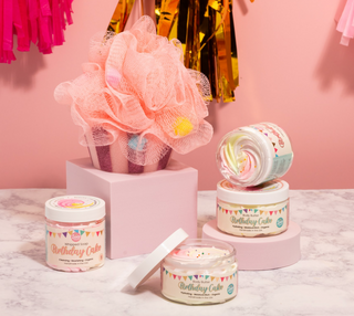 Birthday Cupcake Loofah