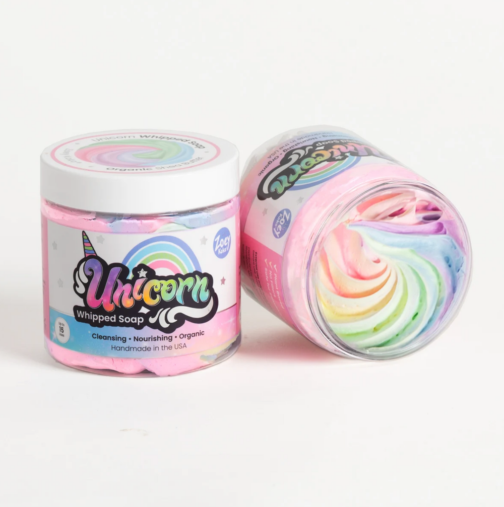 Unicorn Whipped Soap Jar - Enchanted Cleansing