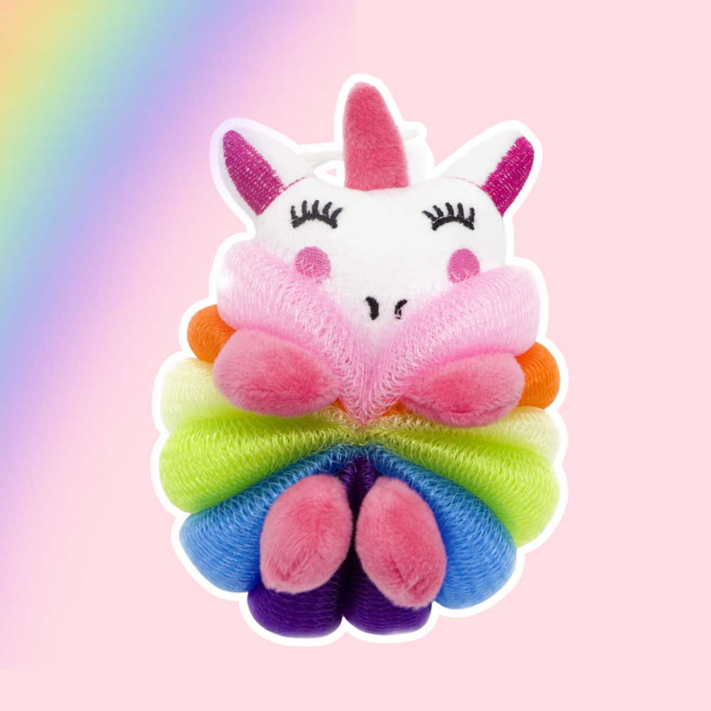 Unicorn Rainbows Loofah