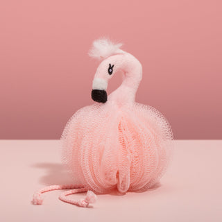 Fluff-Tastic Flamingo Loofah