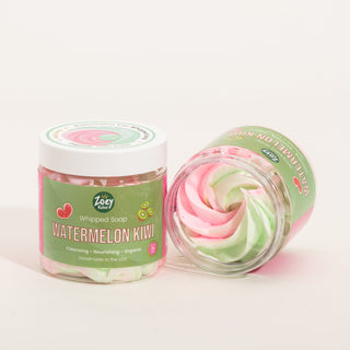 Watermelon Kiwi Whipped Soap