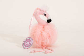 Fluff-Tastic Flamingo Loofah